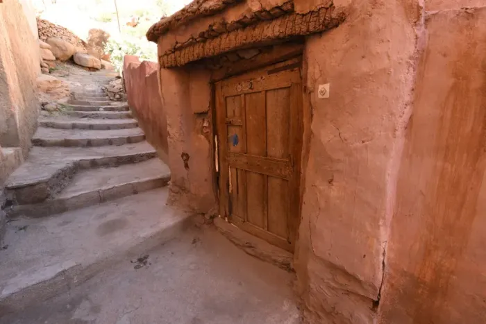 Framed Print : Old Berber houses and narrow streets in a village of Aguerd Oudad, Tafraoute, Morocco Framed Print : Old Berber houses and narrow streets in a village of Aguerd Oudad, Tafraoute, Morocco