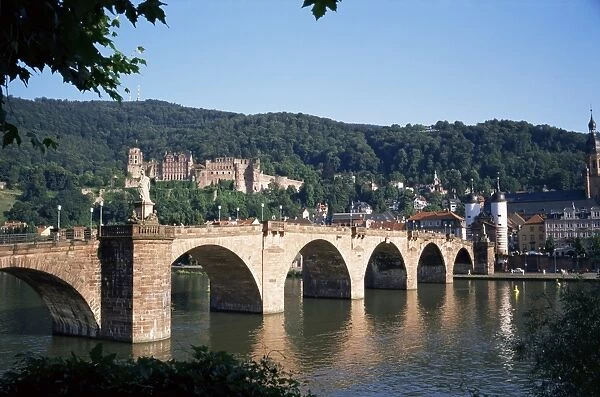 The Old Bridge over the River Neckar