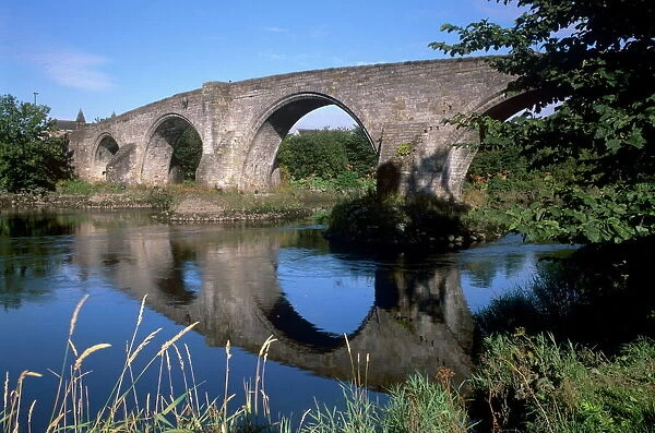 Old Bridge of Stirling dating from the 15th century