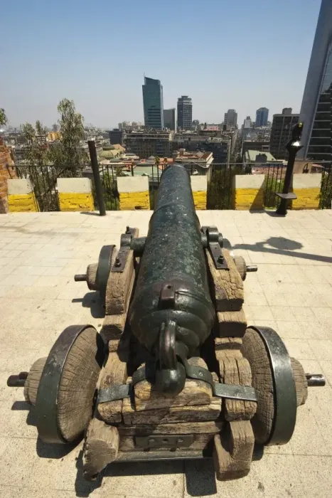 Framed Print : Old cannon on the battlements of Castillo Hidalgo, formerly a defensive fort dating from 1816 Framed Print : Old cannon on the battlements of Castillo Hidalgo, formerly a defensive fort dating from 1816