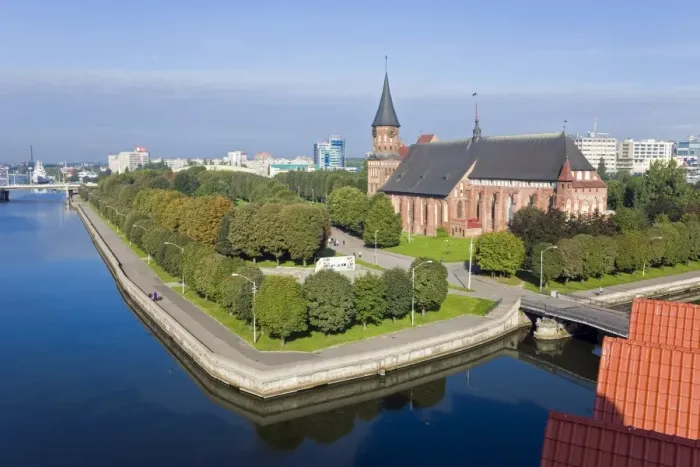 Framed Print : Old Cathedral on Kants Island, UNESCO World Heritage Site, Kaliningrad (Konigsberg) Framed Print : Old Cathedral on Kants Island, UNESCO World Heritage Site, Kaliningrad (Konigsberg)