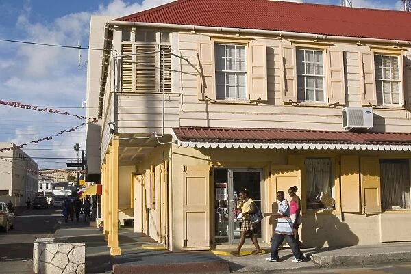 The Old City, St. Johns, Antigua, Leeward Islands, West Indies, Caribbean