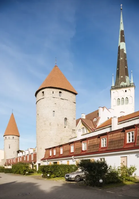 Framed Print : The Old City walls, Old Town, UNESCO World Heritage Site, Tallinn, Estonia, Europe Framed Print : The Old City walls, Old Town, UNESCO World Heritage Site, Tallinn, Estonia, Europe