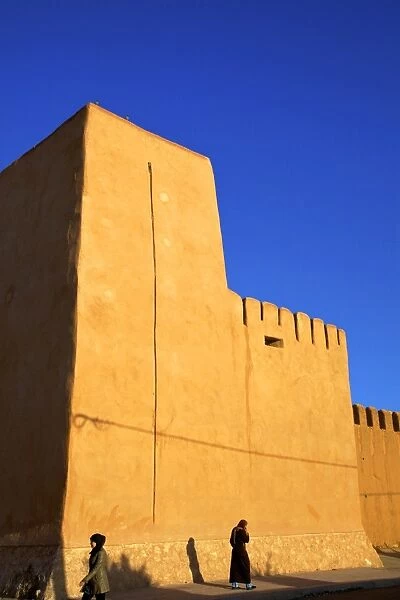 Old City walls, Tiznit, Morocco, North Africa, Africa