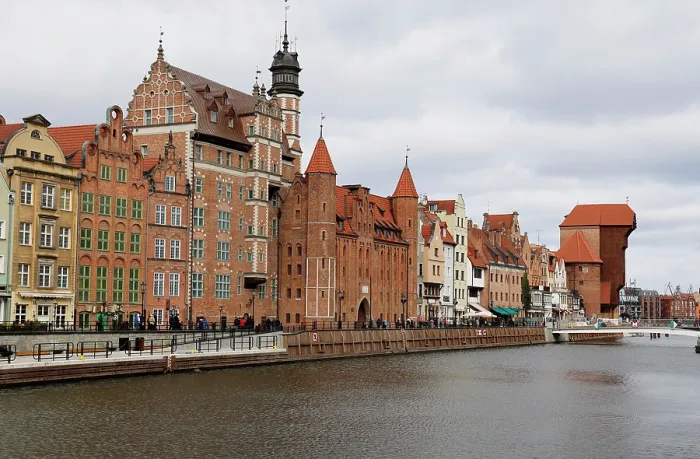 Framed Print : The Old Crane in Gdansk, Poland Framed Print : The Old Crane in Gdansk, Poland