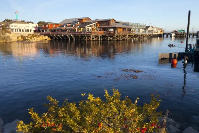 Framed Print : Old Fishermans Warf, Monterey, California, United States of America, North America Framed Print : Old Fishermans Warf, Monterey, California, United States of America, North America