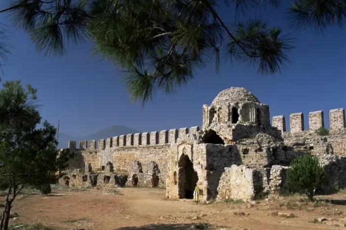 Framed Print : Part of the old fortifications