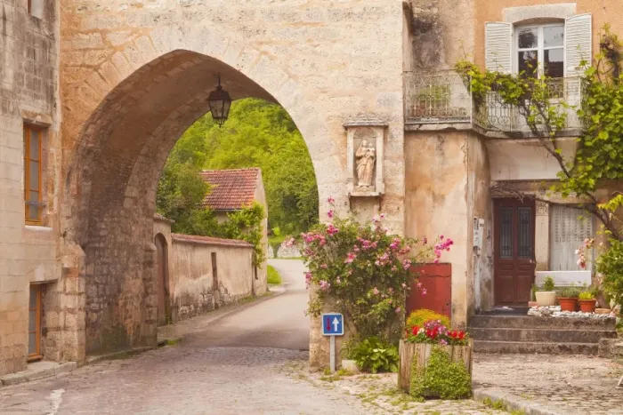 Framed Print : One of the old gates to the village of Noyers sur Serein in Yonne, Burgundy, France, Europe Framed Print : One of the old gates to the village of Noyers sur Serein in Yonne, Burgundy, France, Europe