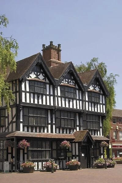 Old House, built in 1621, now a museum, Hereford, Herefordshire, Midlands