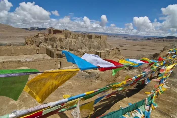 Framed Print : The old kingdom of Guge in the most western part of Tibet, China, Asia