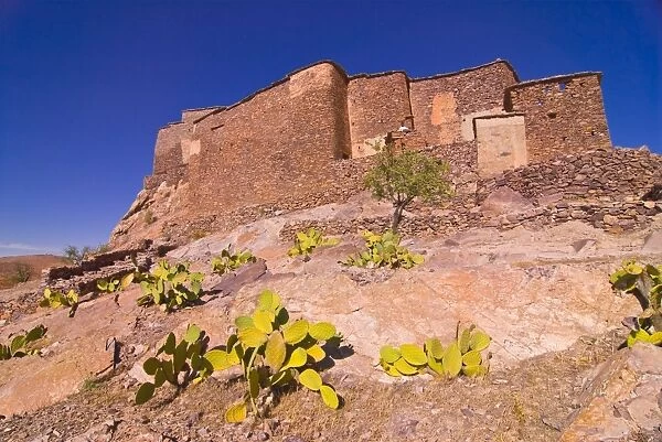 Old ksar (collective granaries) in the southern part of Morocco near Tafraoute