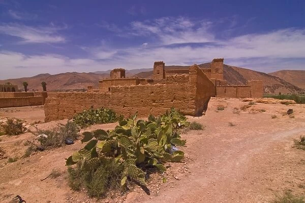 Old ksar near Taroudannt, Morocco, North Africa, Africa