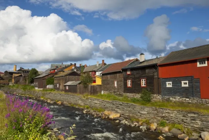Framed Print : The old mining town of Roros, Sor-Trondelag County, Gauldal District, Norway, Scandinavia, Europe Framed Print : The old mining town of Roros, Sor-Trondelag County, Gauldal District, Norway, Scandinavia, Europe