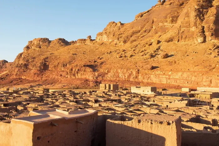 Framed Print : Old mudbrick village under reconstruction, in the Old town of AlUla, Medina Province, Saudi Arabia Framed Print : Old mudbrick village under reconstruction, in the Old town of AlUla, Medina Province, Saudi Arabia
