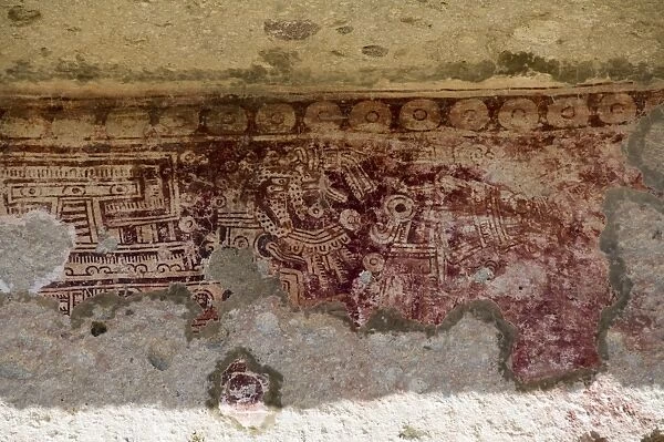 Old mural painting
