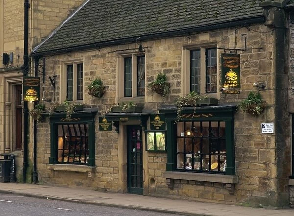 Old original bakewell pudding shop where bakewell puddings have been made