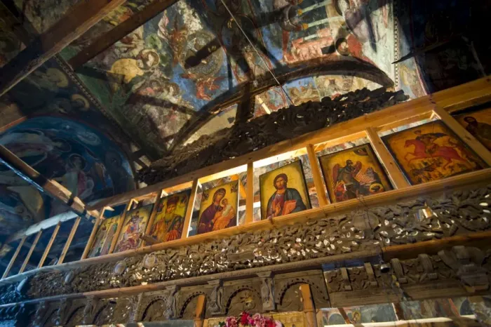 Framed Print : Old Orthodox churches of Voskopoja, Albania, Europe Framed Print : Old Orthodox churches of Voskopoja, Albania, Europe