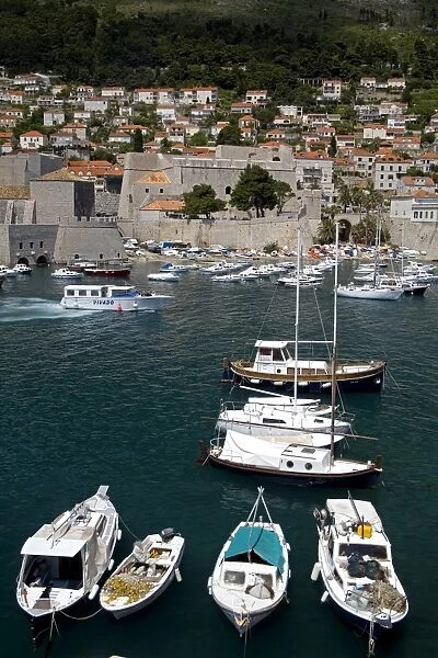 Old Port area, Dubrovnik, Dalmatia, Croatia, Europe