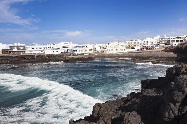 Old port, El Cotillo, Fuerteventura, Canary Islands, Spain, Atlantic, Europe