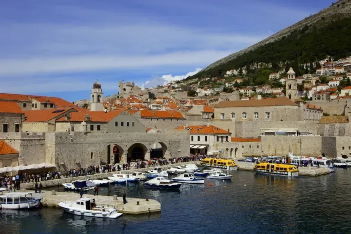 Framed Print : Old Port harbour area, Dubrovnik, UNESCO World Heritage Site, Croatia, Europe Framed Print : Old Port harbour area, Dubrovnik, UNESCO World Heritage Site, Croatia, Europe