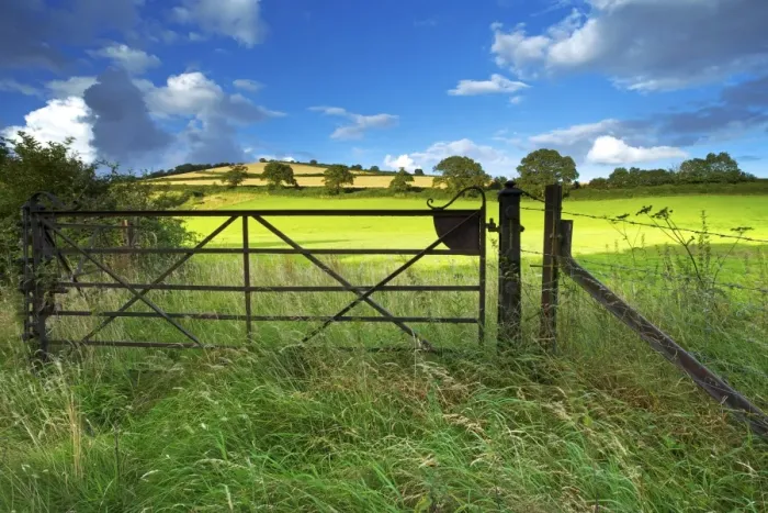 Framed Print : Old Railway Gate, Exe Valley, Devon, England, United Kingdom, Europe Framed Print : Old Railway Gate, Exe Valley, Devon, England, United Kingdom, Europe