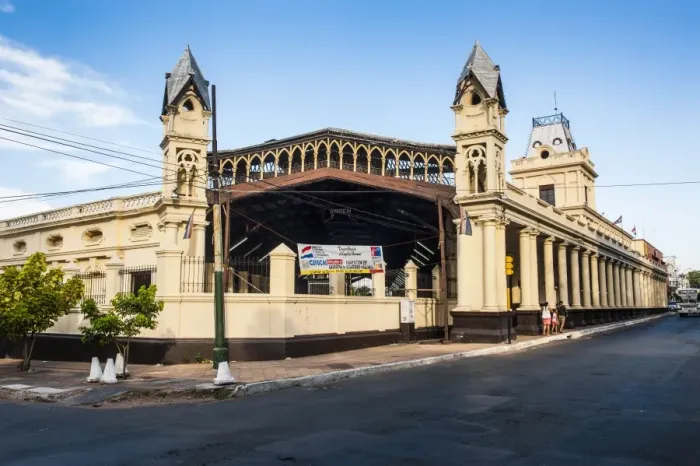 Framed Print : The old railway station of Asuncion, Paraguay, South America Framed Print : The old railway station of Asuncion, Paraguay, South America