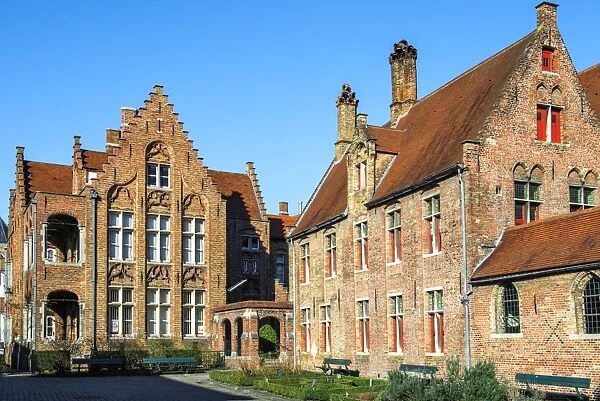 Old Saint John Hospital, Historic center of Bruges, UNESCO World Heritage Site, Belgium, Europe