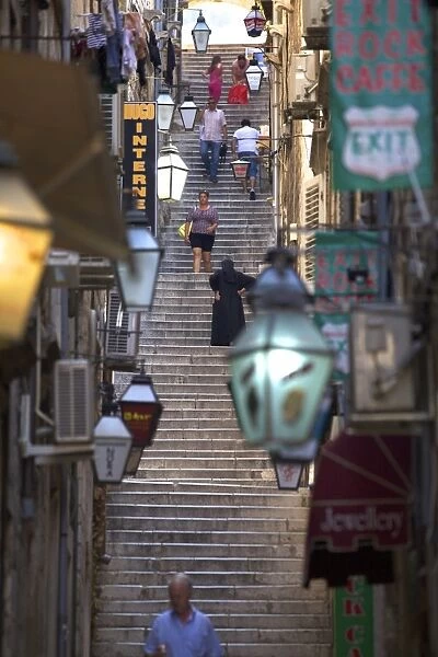 Old Stairway, Dubrovnik, Croatia, Europe