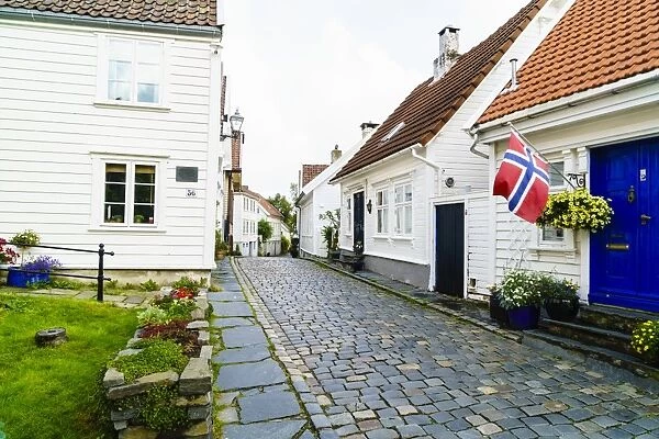Old Stavanger (Gamle Stavanger) comprising about 250 buildings dating from early 18th century