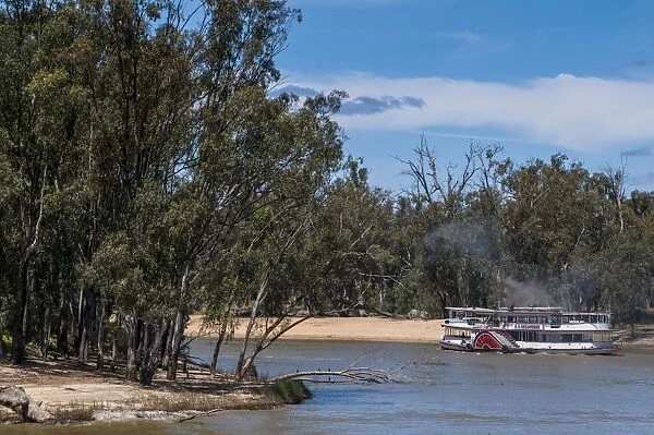 Old steam boat in Mildura on the Murray River, Victoria, Australia, Pacific