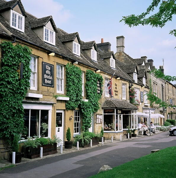 The Old Stocks Hotel, Stow-on-the-Wold, Gloucestershire, The Cotswolds