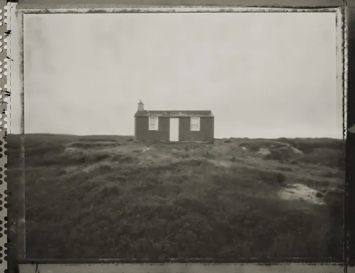 Framed Print : Old summer shieling used by crofters Framed Print : Old summer shieling used by crofters