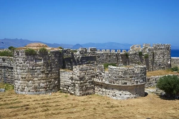 Old town Castle, Kos, Dodecanese, Greek Islands, Greece, Europe