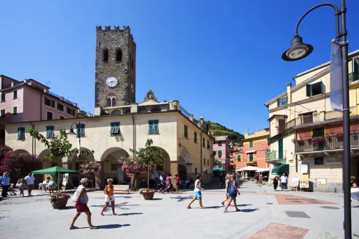 Framed Print : The Old Town and Church of St. John at Monterosso al Mare, Cinque Terre, UNESCO World Heritage Site, Liguria, Italy, Europe Framed Print : The Old Town and Church of St. John at Monterosso al Mare, Cinque Terre, UNESCO World Heritage Site, Liguria, Italy, Europe