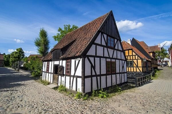 The Old Town, Den Gamle By, open air museum in Aarhus, Denmark, Scandinavia, Europe