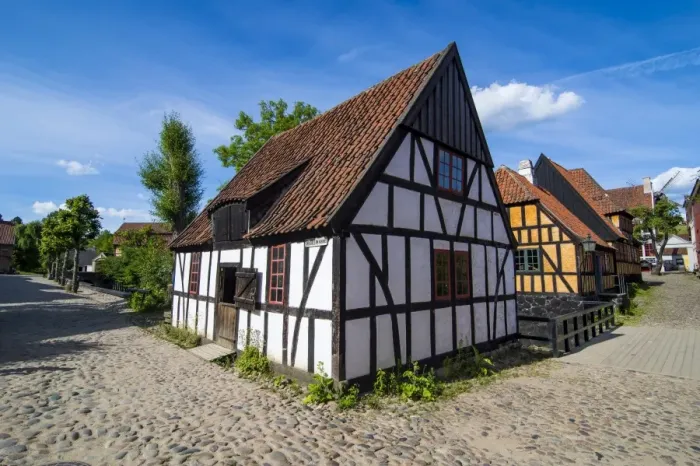 Framed Print : The Old Town, Den Gamle By, open air museum in Aarhus, Denmark, Scandinavia, Europe Framed Print : The Old Town, Den Gamle By, open air museum in Aarhus, Denmark, Scandinavia, Europe