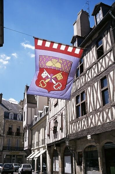 In the old town, Dijon, Burgundy, France, Europe
