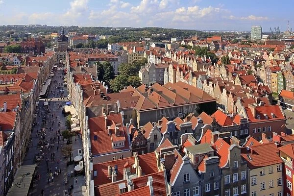 Old Town of Gdansk, Gdansk, Pomerania, Poland, Europe