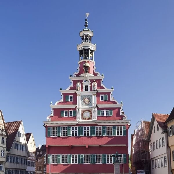 Old town hall, Esslingen (Esslingen-am-Neckar), Baden-Wurttemberg, Germany, Europe