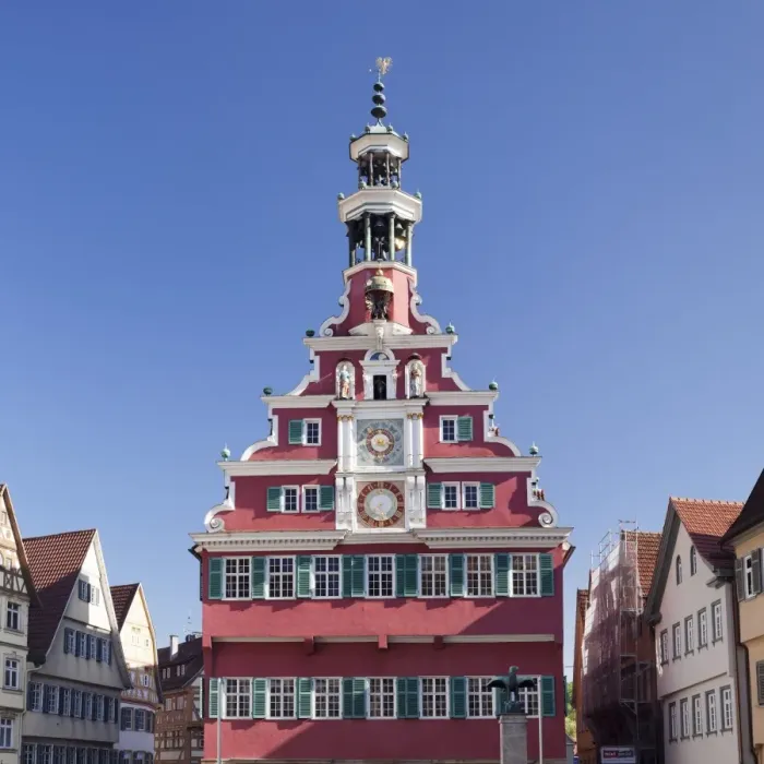 Framed Print : Old town hall, Esslingen (Esslingen-am-Neckar), Baden-Wurttemberg, Germany, Europe Framed Print : Old town hall, Esslingen (Esslingen-am-Neckar), Baden-Wurttemberg, Germany, Europe