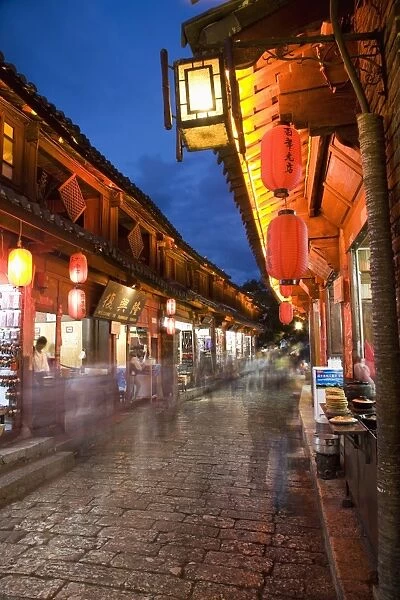 The Old Town, Lijiang, UNESCO World Heritage Site, Yunnan Province, China, Asia