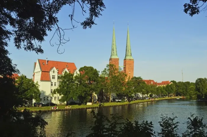 Framed Print : Old Town of Lubeck, UNESCO World Heritage Site, Schleswig-Holstein, Germany, Europe Framed Print : Old Town of Lubeck, UNESCO World Heritage Site, Schleswig-Holstein, Germany, Europe