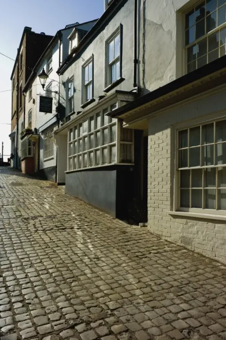 Framed Print : Old Town, Lymington, Hampshire, England, United Kingdom, Europe