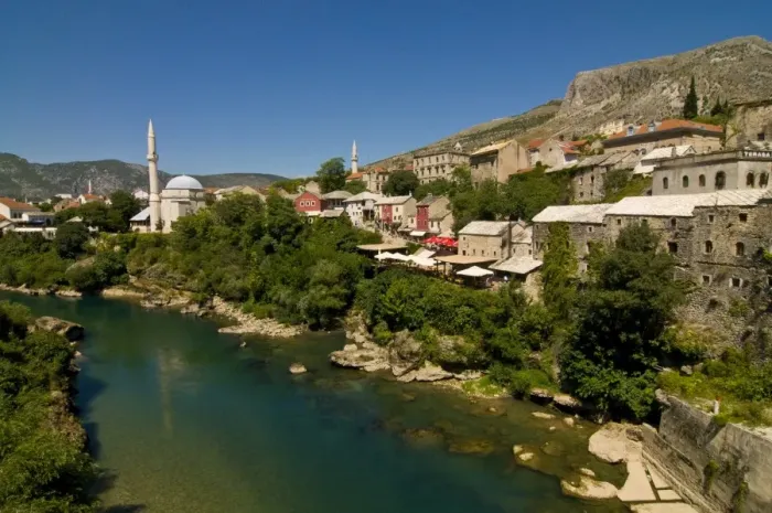 Framed Print : The old town of Mostar, UNESCO World Heritage Site, Bosnia-Herzegovina, Europe Framed Print : The old town of Mostar, UNESCO World Heritage Site, Bosnia-Herzegovina, Europe