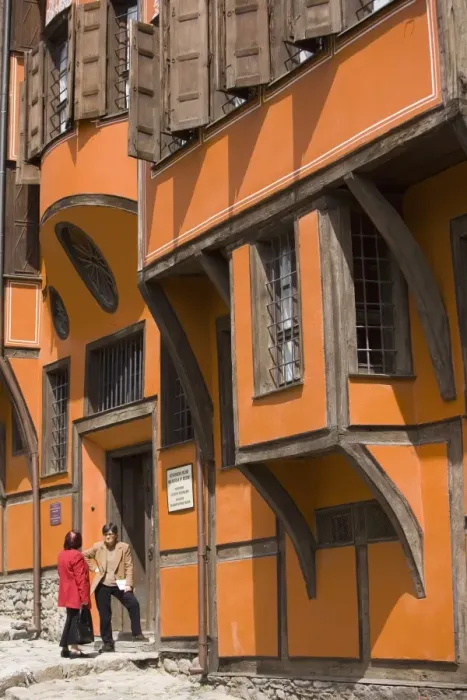 Framed Print : Old Town, Plovdiv, Bulgaria, Europe Framed Print : Old Town, Plovdiv, Bulgaria, Europe