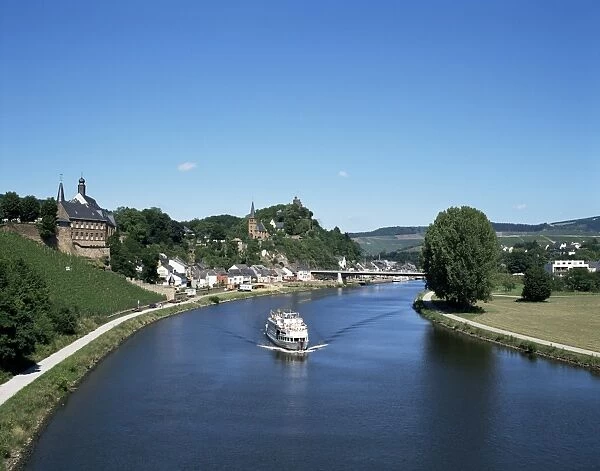 Old town and River Saar