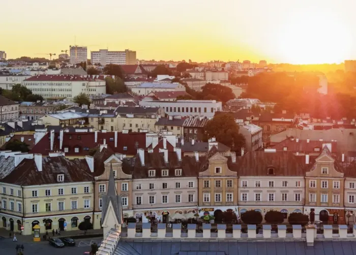 Framed Print : Old Town skyline at sunset, City of Lublin, Lublin Voivodeship, Poland, Europe Framed Print : Old Town skyline at sunset, City of Lublin, Lublin Voivodeship, Poland, Europe