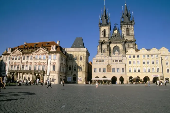 Framed Print : Old Town Square and Church of Our Lady before Tyn, UNESCO World Heritage Site Framed Print : Old Town Square and Church of Our Lady before Tyn, UNESCO World Heritage Site