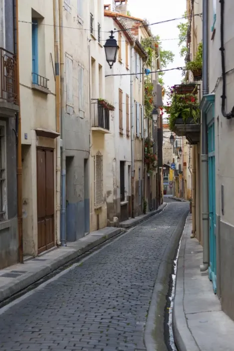 Framed Print : Old town streets, Ceret, Vallespir region, Pyrenees, France, Europe Framed Print : Old town streets, Ceret, Vallespir region, Pyrenees, France, Europe