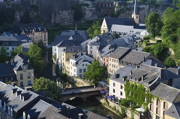 Old Town, UNESCO World Heritage Site, Luxembourg City, Grand Duchy of Luxembourg, Europe